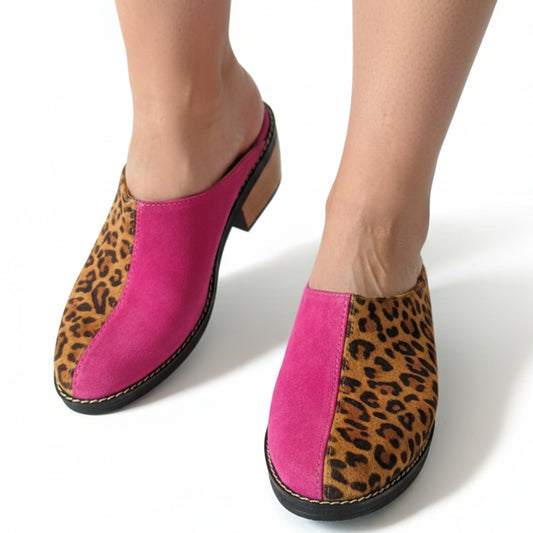 BABUCHA JULIETA PRINT FUCSIA