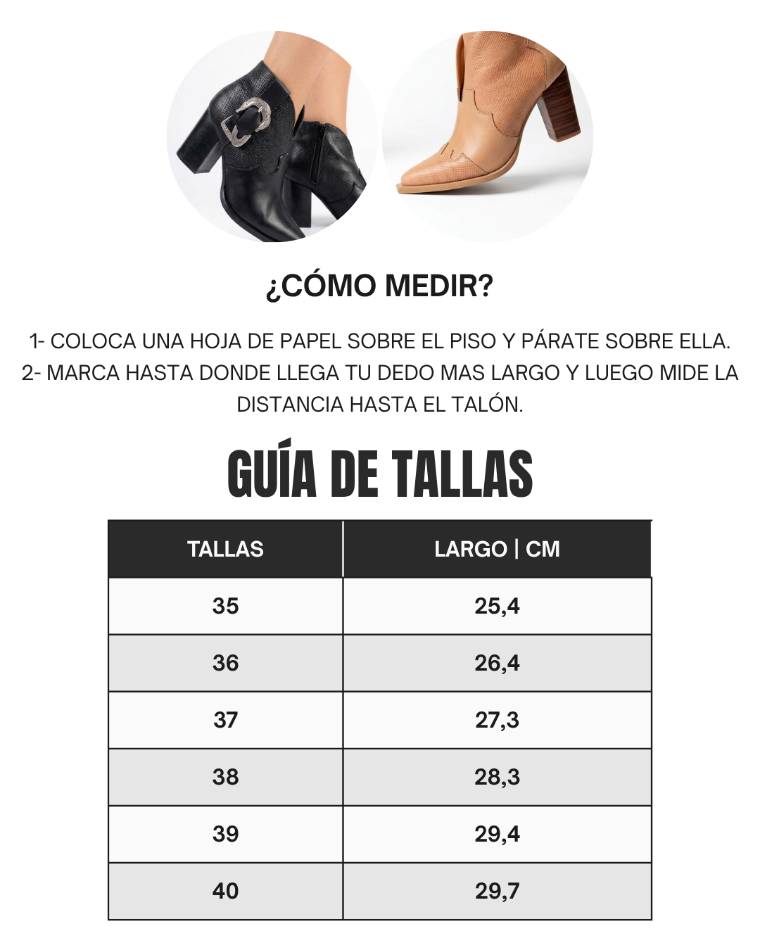 BOTIN ALONDRA NEGRO