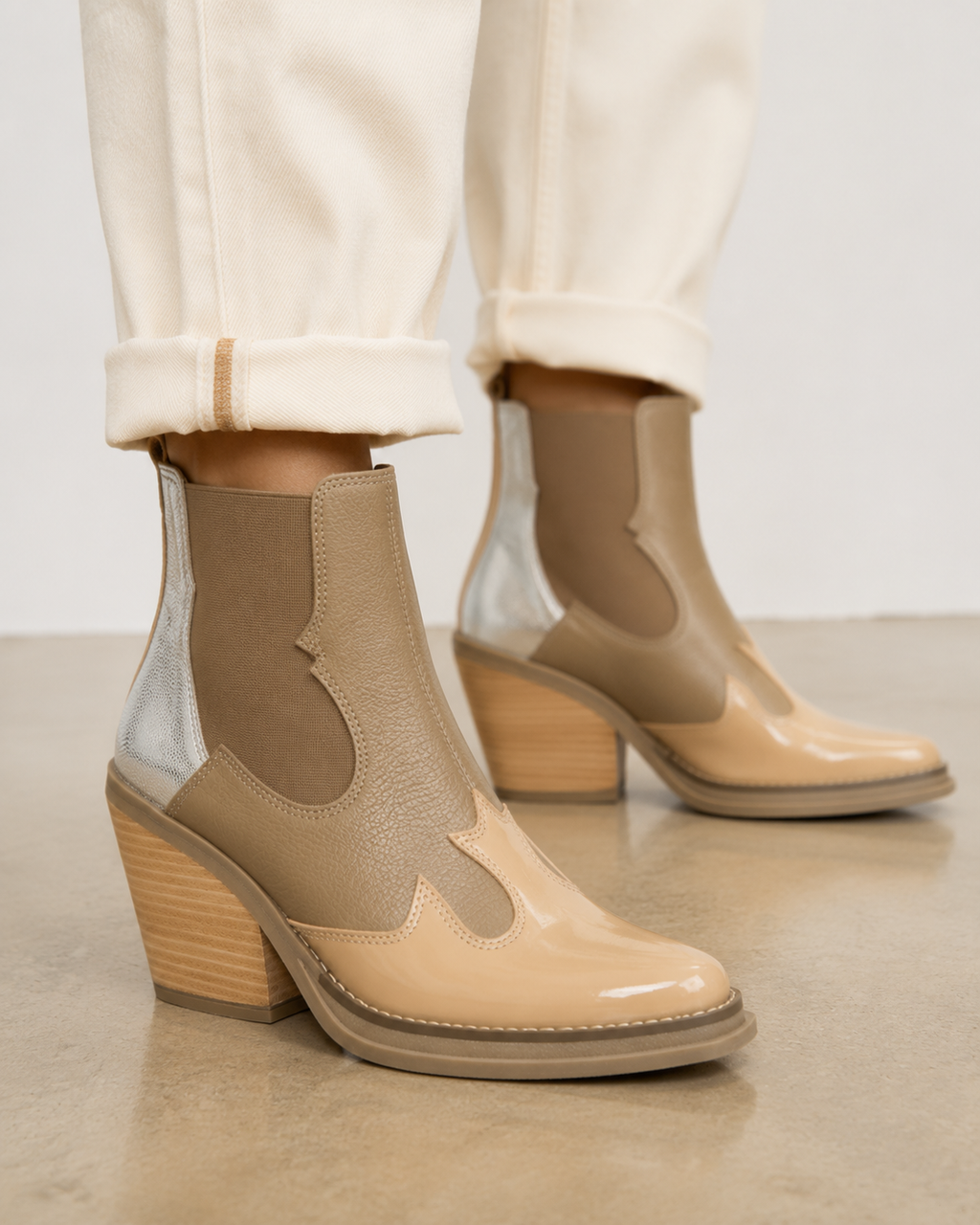BOTA 3/4 SAVANNAH NUDE DORADO