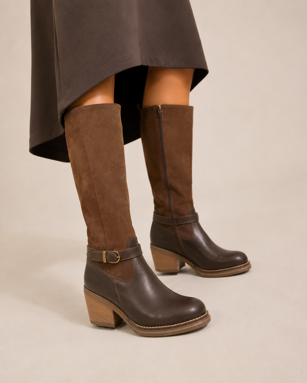 BOTA EMMA CHOCOLATE CLARO