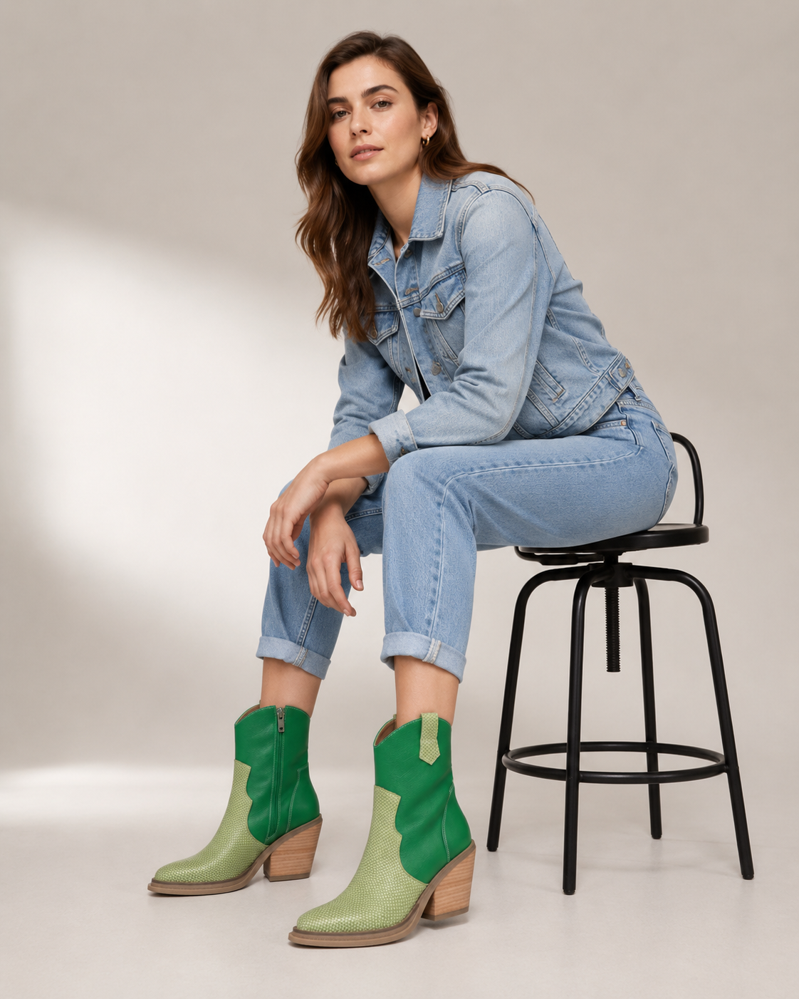 BOTA 3/4 DAKOTA VERDE