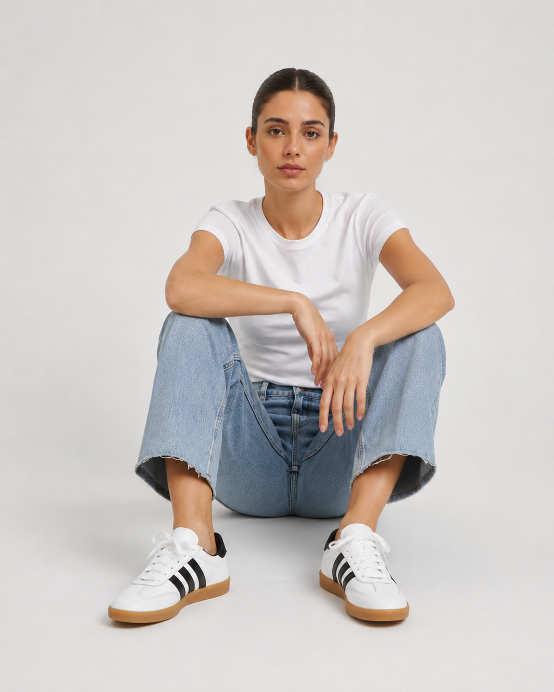 ZAPATILLA SIRIA BLANCO NEGRO