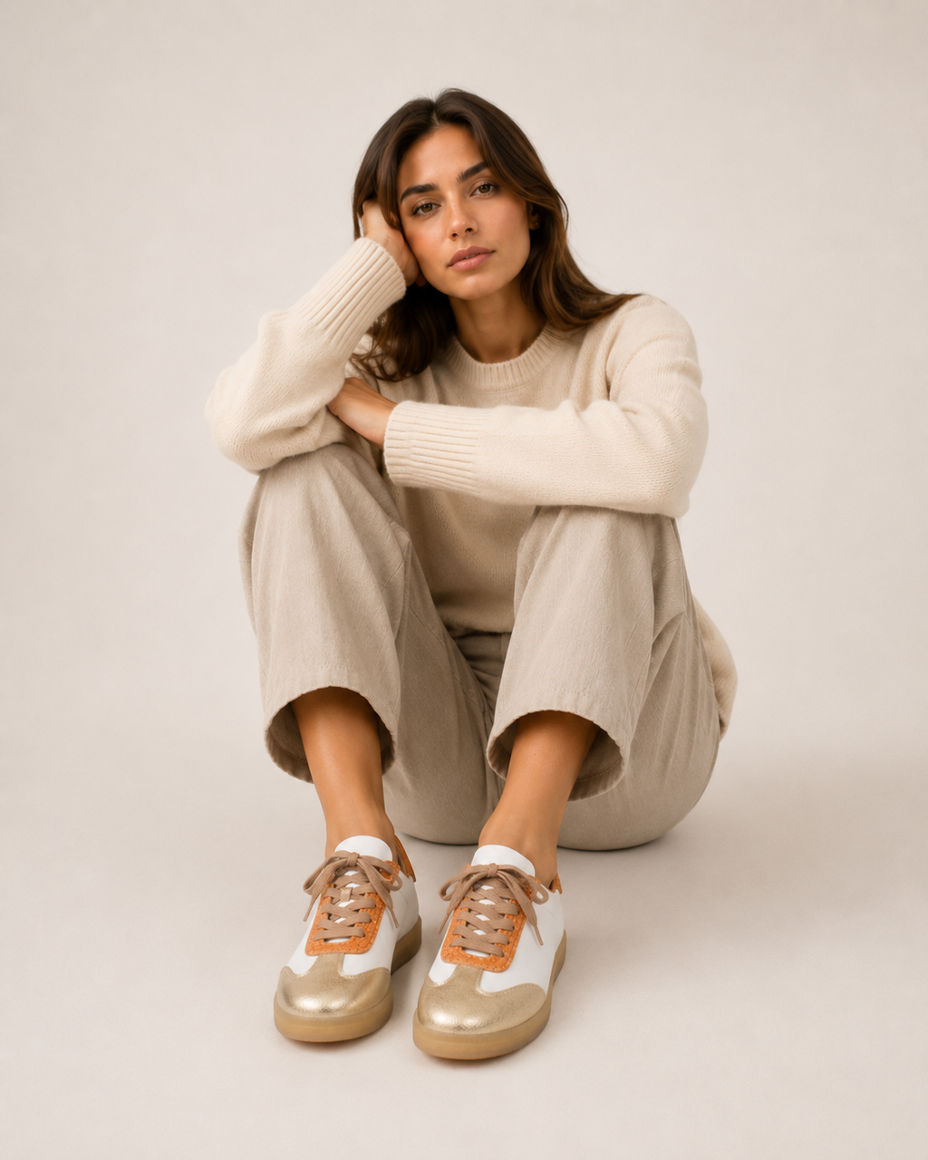 ZAPATILLA KILLA BLANCO NARANJO