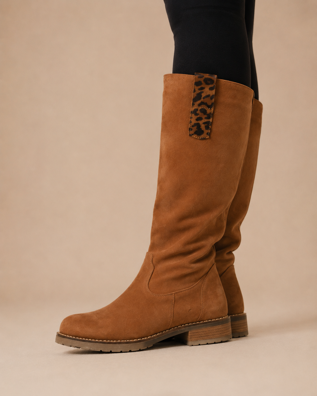 Bota Camila2 Miel Print
