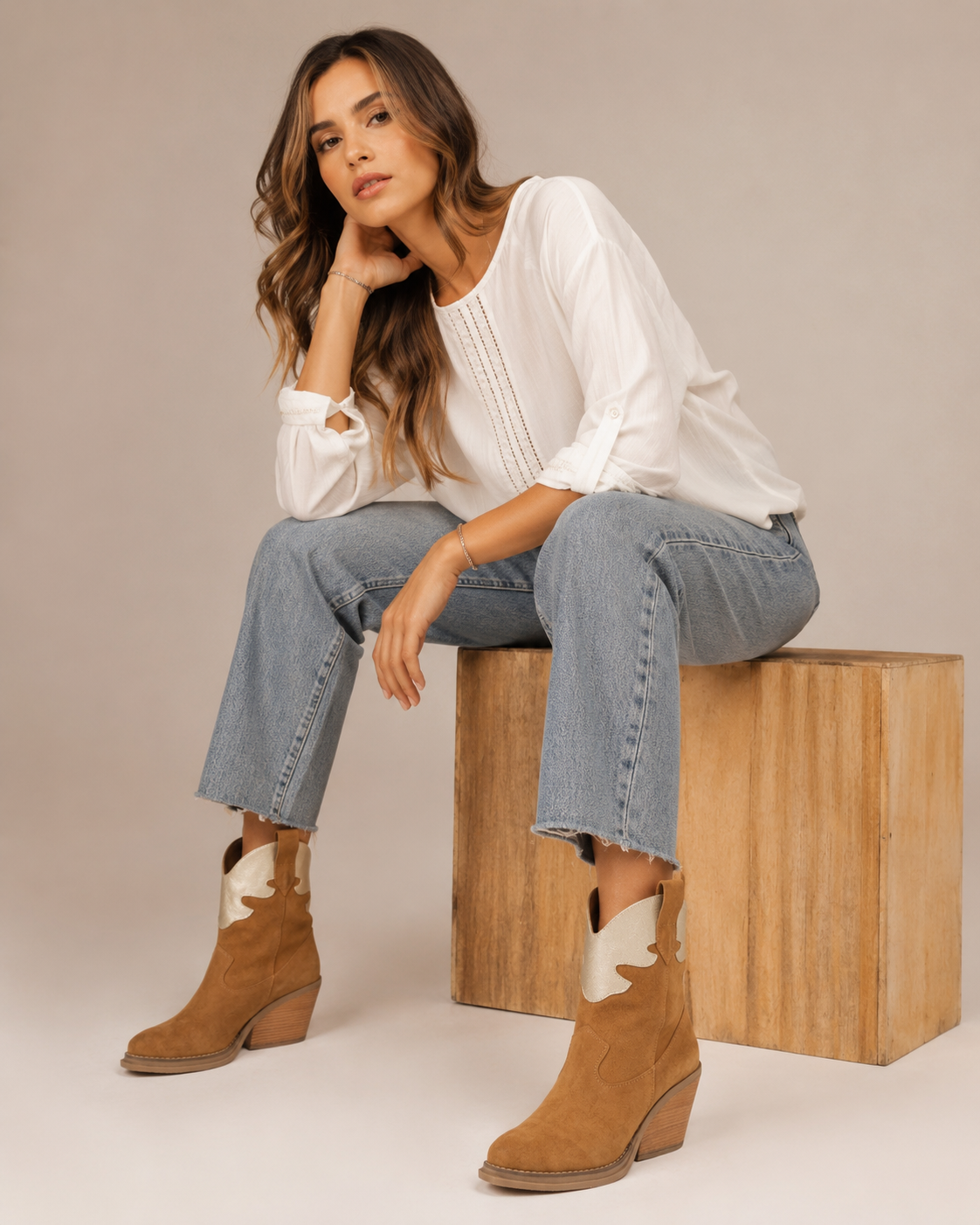 Bota Arizona Miel Dorado