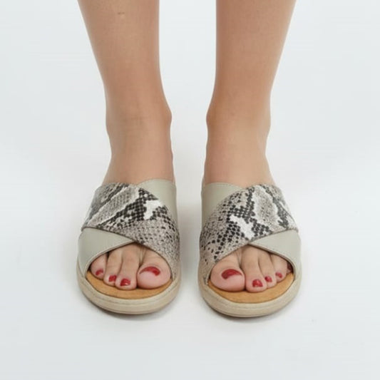 SANDALIA BAHAMAS GRIS