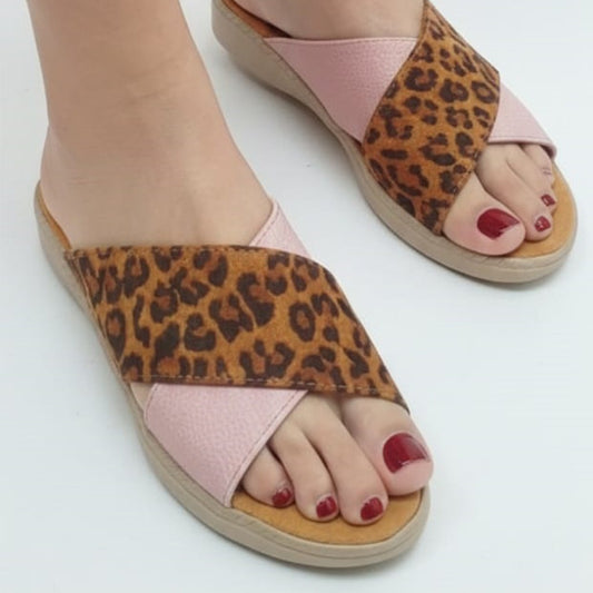 SANDALIA BAHAMAS ROSA PRINT