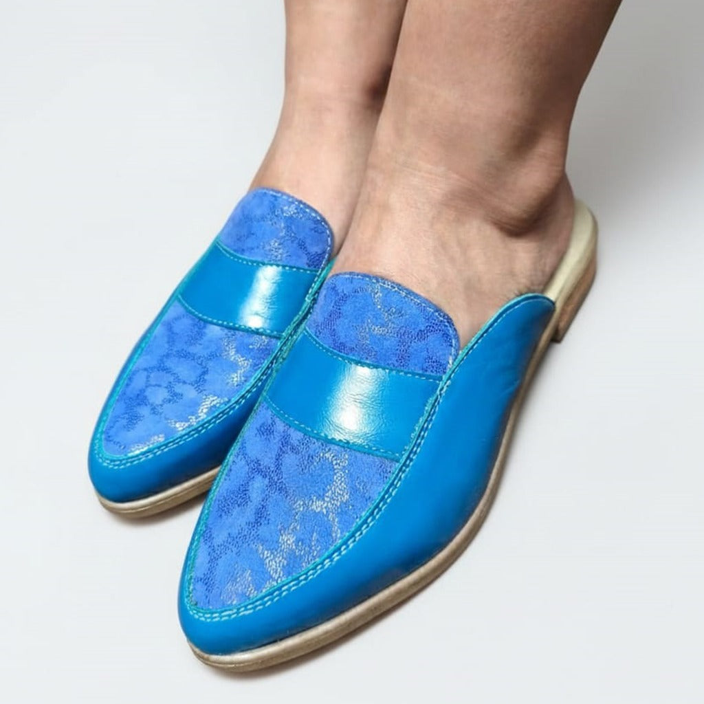 BABUCHA ZARA AZUL