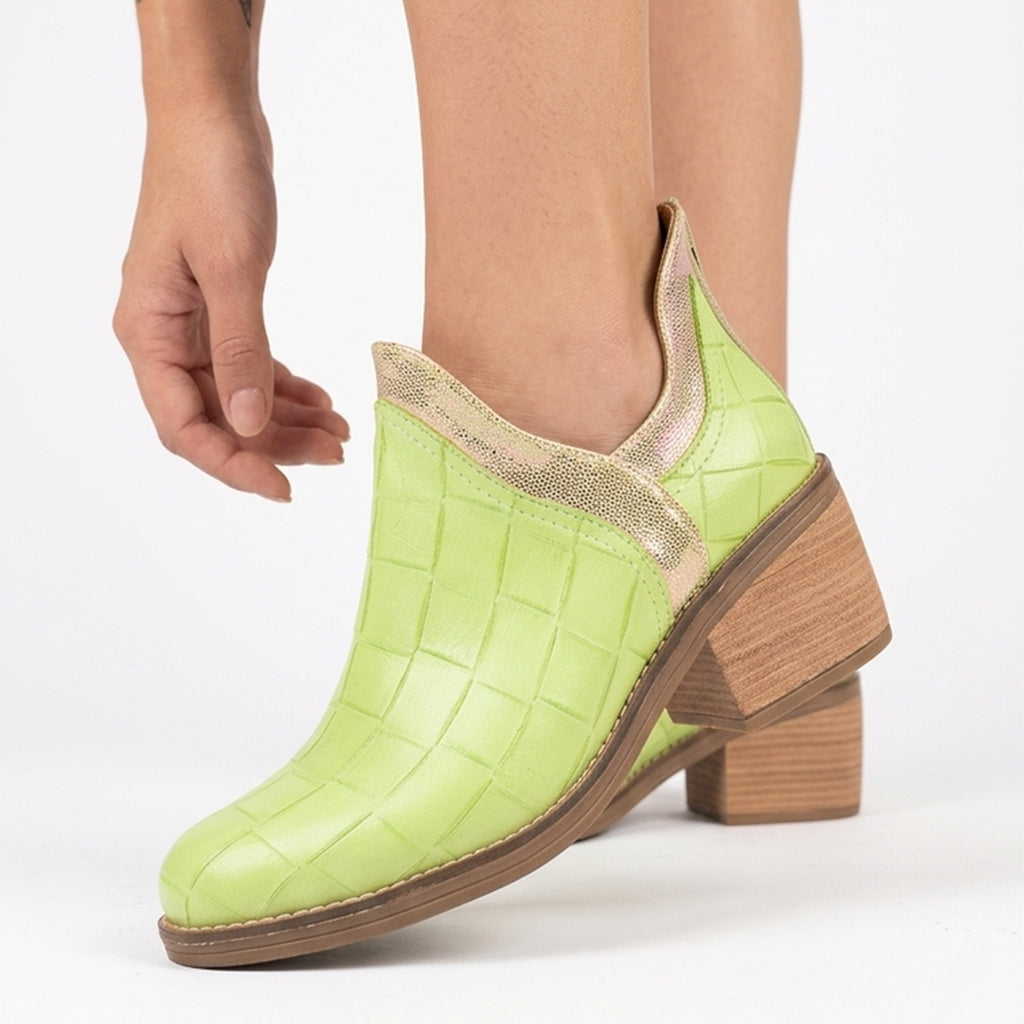 BOTIN TAMYA VERDE DORADO